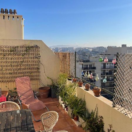 4 Personnes Appart 60 M2 Terrasse 35M2 Sejour Sud 2 Vraies Chambres Gare Saint-Charles Universite マルセイユ エクステリア 写真